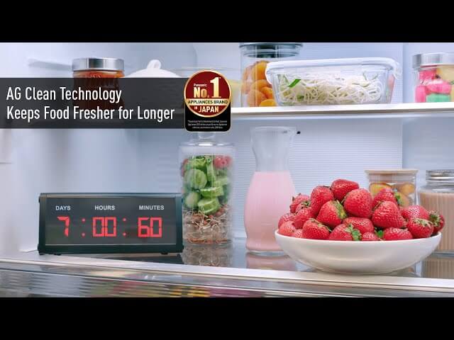 Panasonic Refrigerators: AG Clean Technology