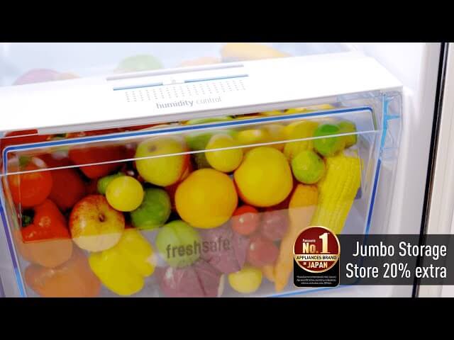 Panasonic Refrigerators: Jumbo Storage
